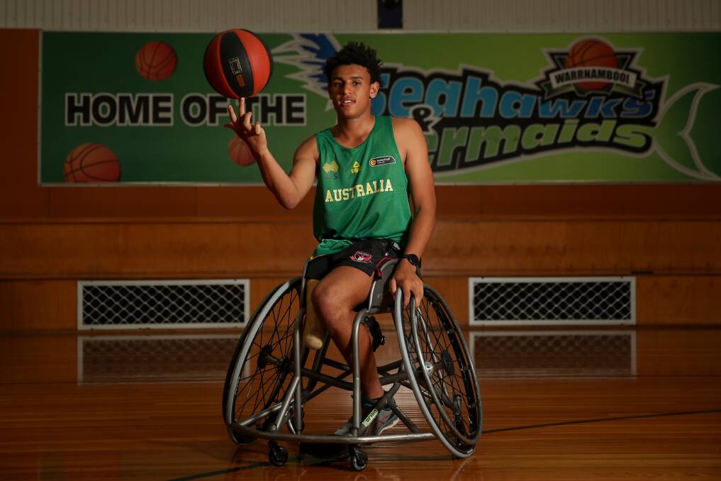 Jaylen Brown, pictured in Warrnambool in 2022, was part of Darwin Salties' grand final win on Sunday. File picture 