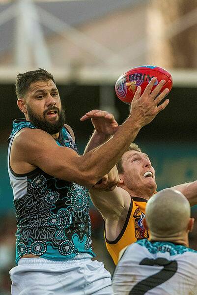 Former AFL ruckman Paddy Ryder will be a guest at a Mininera and District league game. Picture by The Examiner 