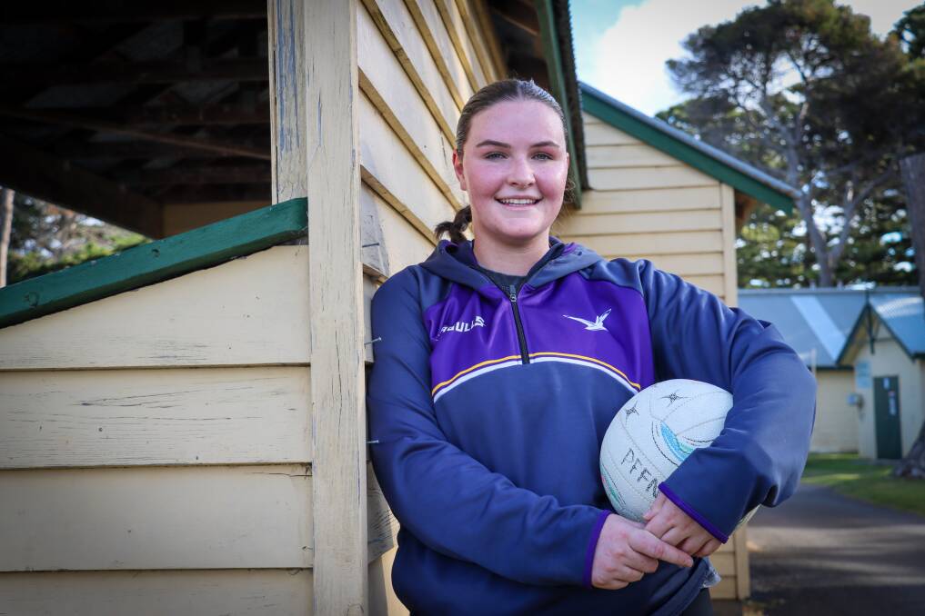 Jessika Tobin-Salzman will play goal shooter for the Seagulls' open grade netball team in 2024. Picture by Justine McCullagh-Beasy 