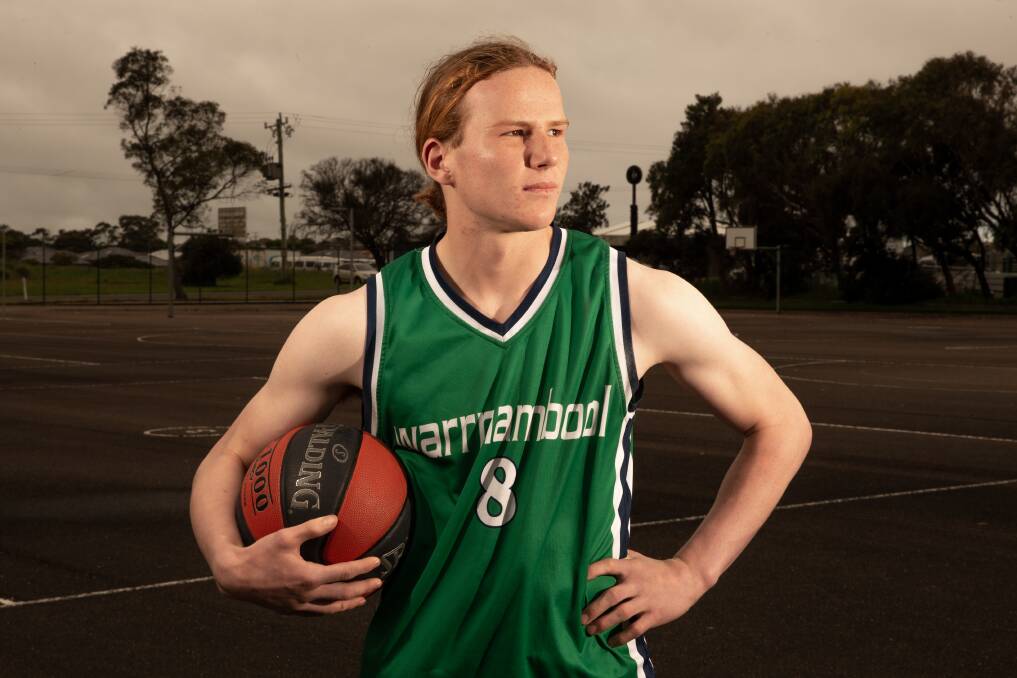 Charlie McKinnon also plays basketball. File picture 