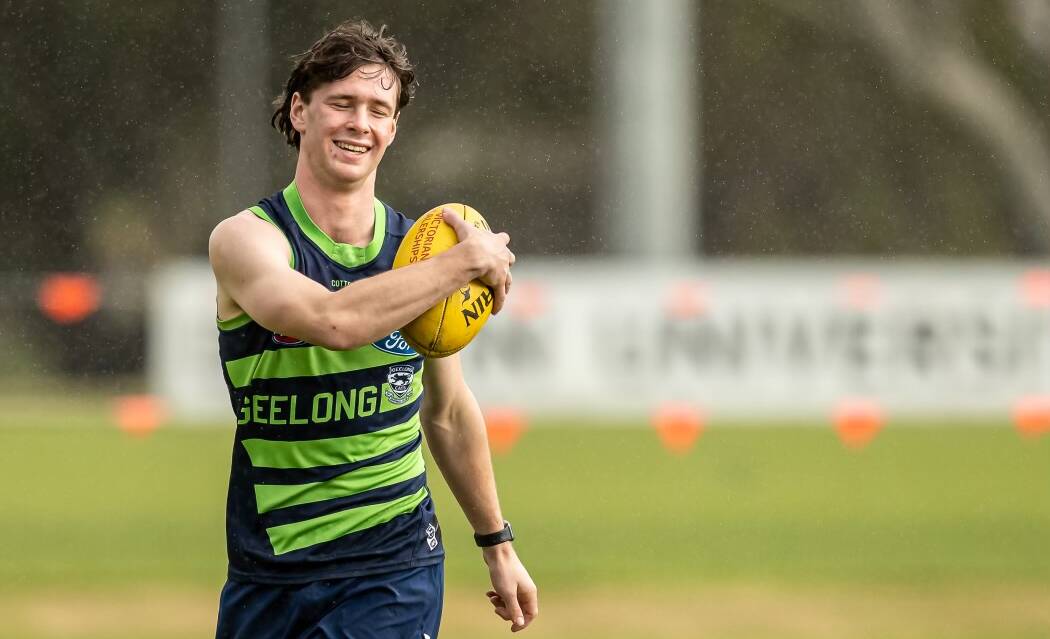 Ryley Hutchins is on Geelong's VFL list. Picture by Arj Giese 
