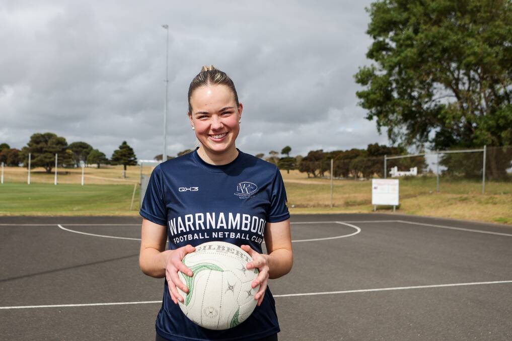 Hollie Castledine will commute from Timboon to play for Warrnambool. Picture by Anthony Brady