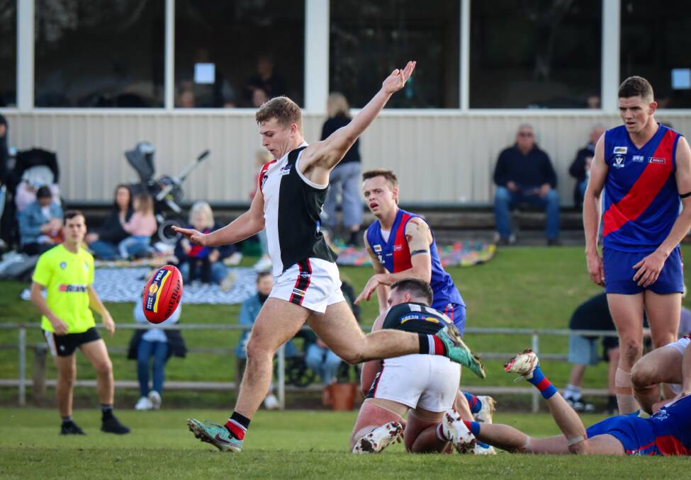 Koroit's Connor Byrne is enjoying a strong patch of form. Picture by Justine McCullagh-Beasy 
