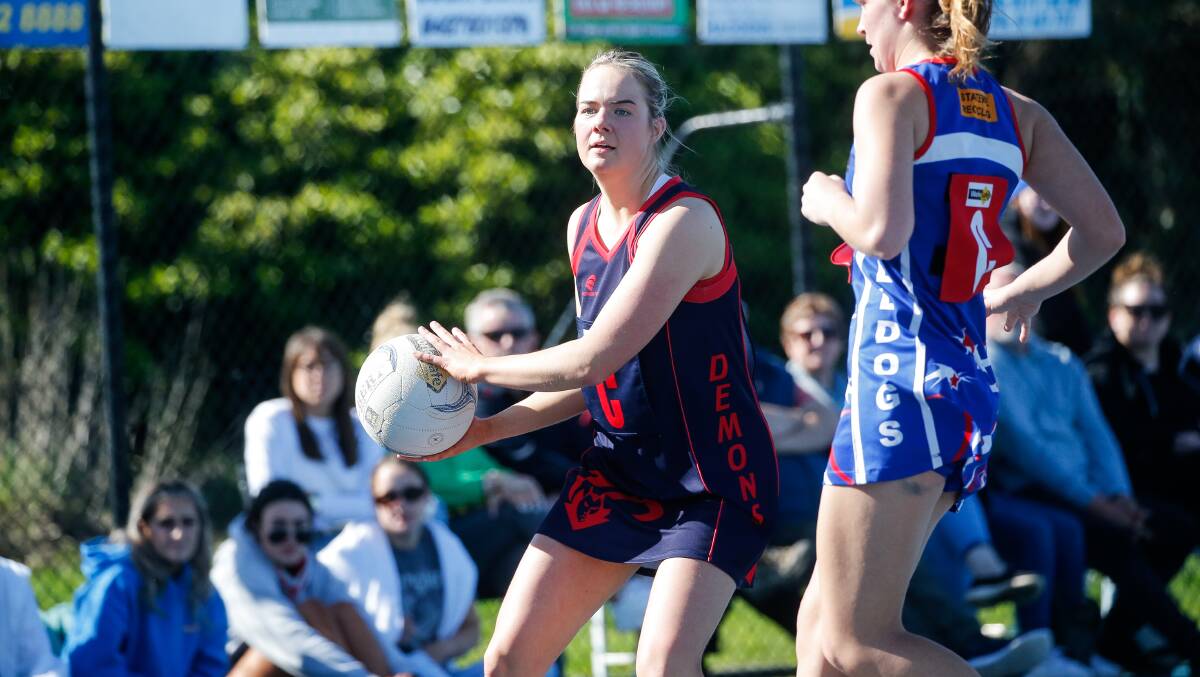 Hollie Castledine has joined Terang Mortlake from Timboon. Picture by Anthony Brady 