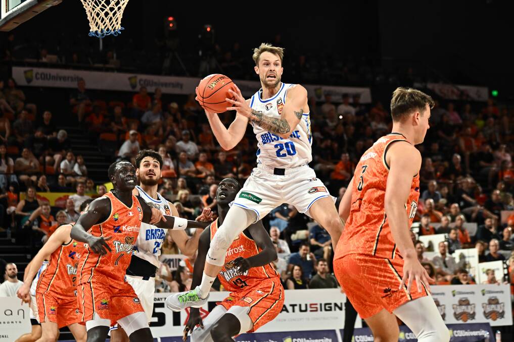 Nathan Sobey produced a dominant NBL season for Brisbane Bullets. Picture by Getty Images 