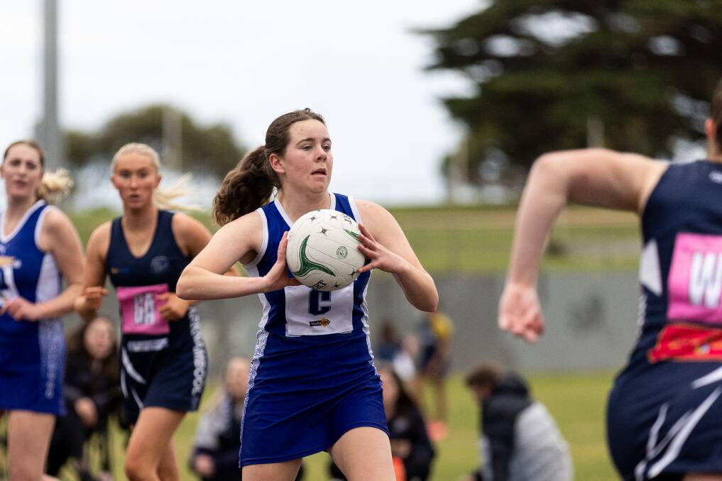 Hamilton Kangaroos teenager Molly O'Brien is making the most of her game time. Picture by Anthony Brady
