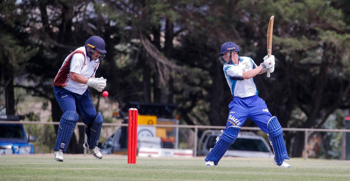 Brierly-Christ Church cricketer Willa Colla (pictured batting) is out injured. Picture by Anthony Brady 