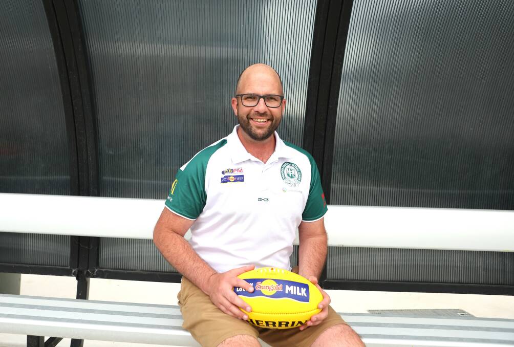 Trent Hill is passionate about the Hampden Football Netball League. Picture by Anthony Brady 