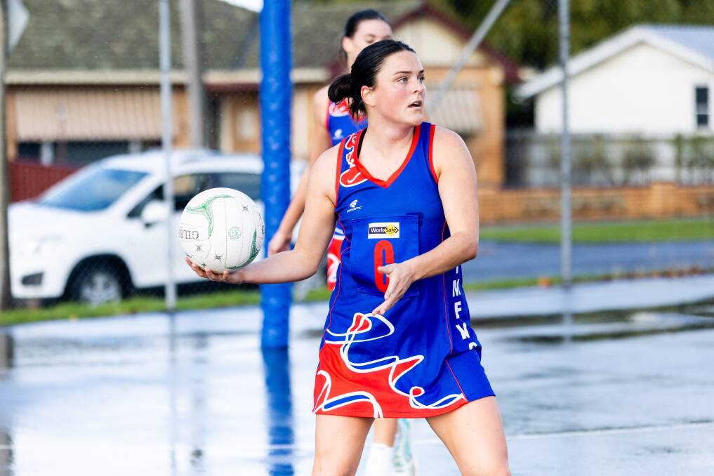 Sharni Moloney coached Terang Mortlake in 2023. Picture by Anthony Brady 