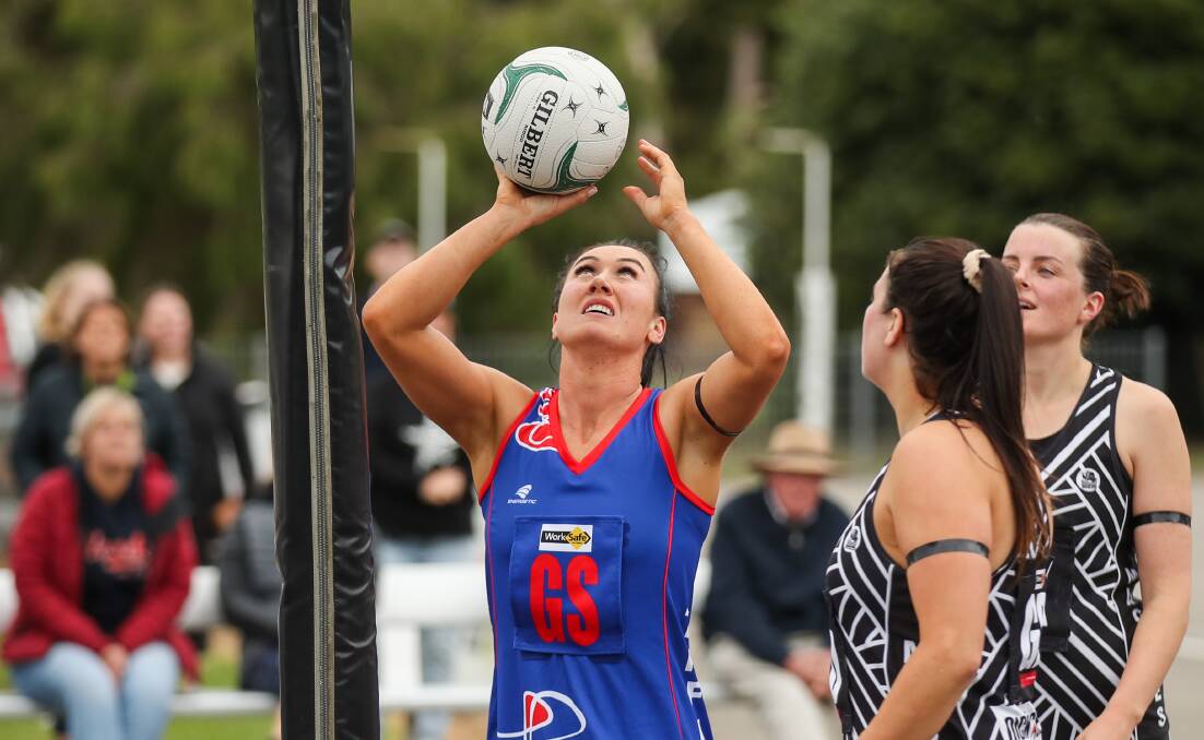 Eboni Knights is one of Terang Mortlake's scoring options. File picture 