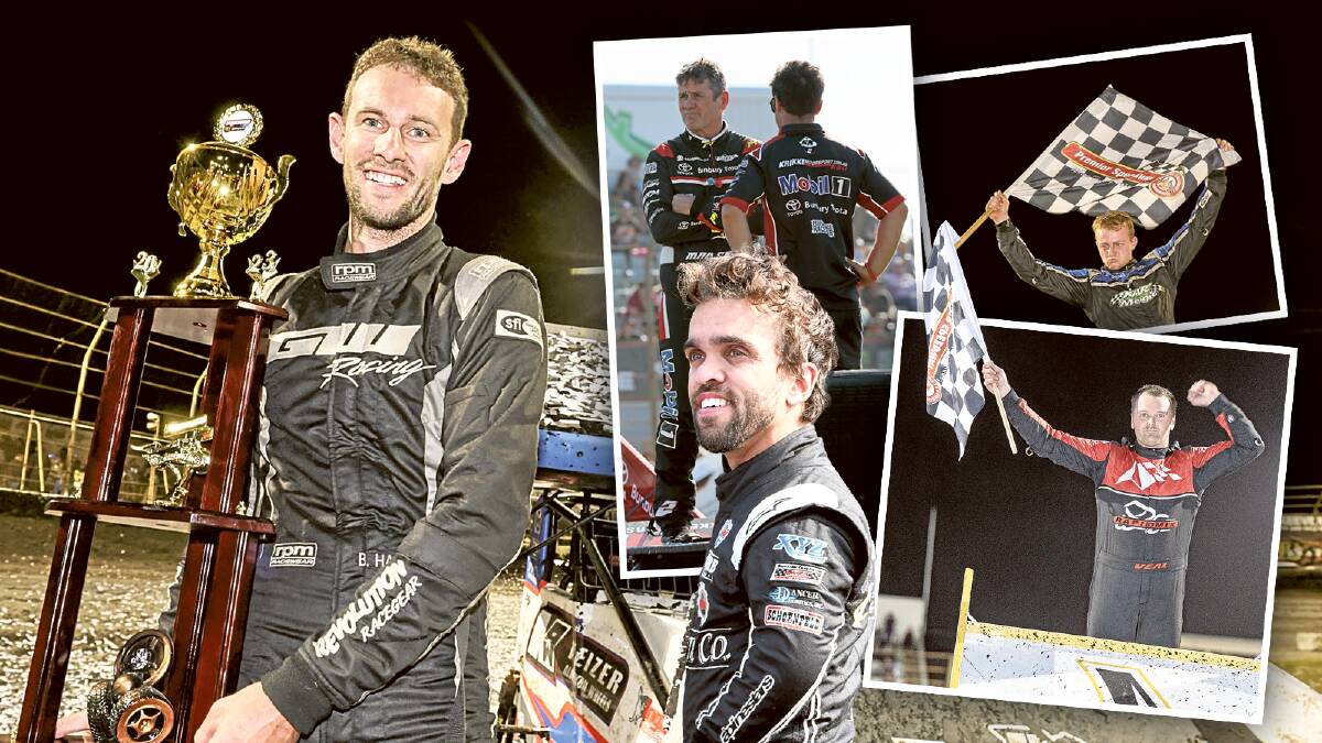 (clockwise) Brock Hallett, Kerry Madsen, Tate Frost, Jamie Veal and Rico Abreu are night one contenders. Pictures by Sean McKenna, Getty Images 