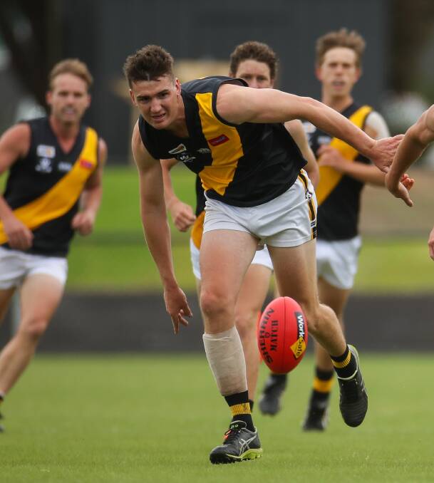 Portland ruckman Ben Malcolm will play his first game of the season on Saturday. File picture 