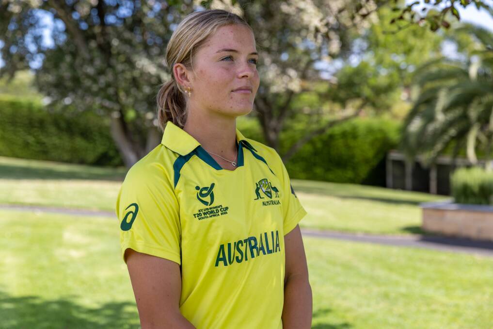 Milly Illingworth represented Cricket Australia as a junior. Picture by Eddie Guerrero 