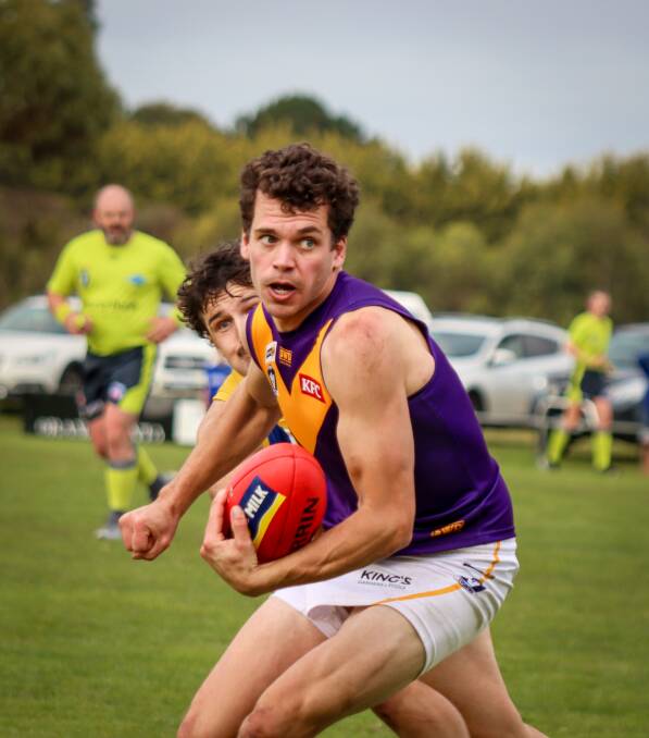 Port Fairy defender Murray Staude is sidelined with concussion. Picture by Justine McCullagh-Beasy 