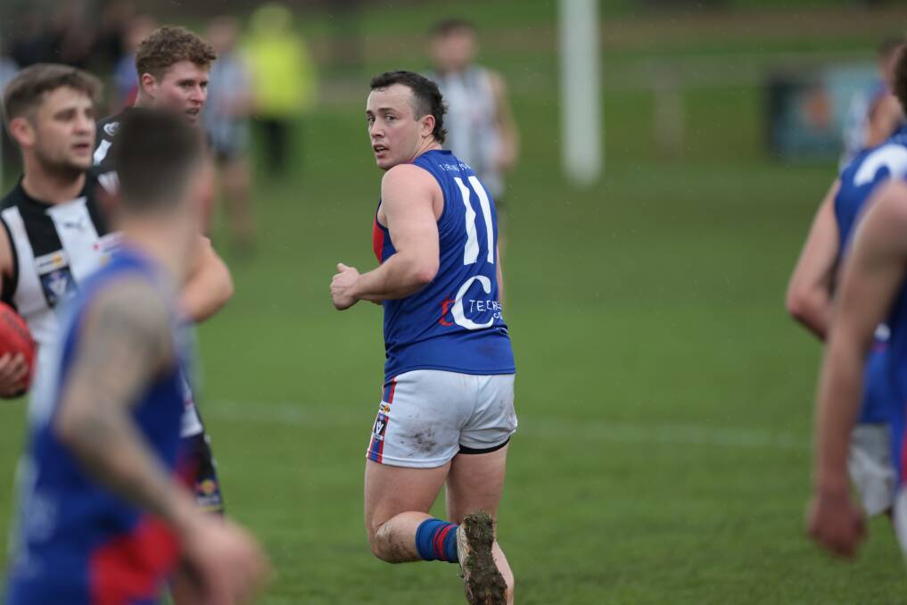 Lewis Taylor, pictured in round 10, will be managed in round 11. Picture by Sean McKenna 