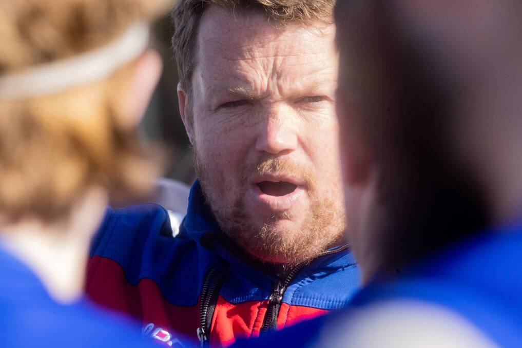 Panmure coach Chris Bant is pleased with his side's form. Picture by Anthony Brady 