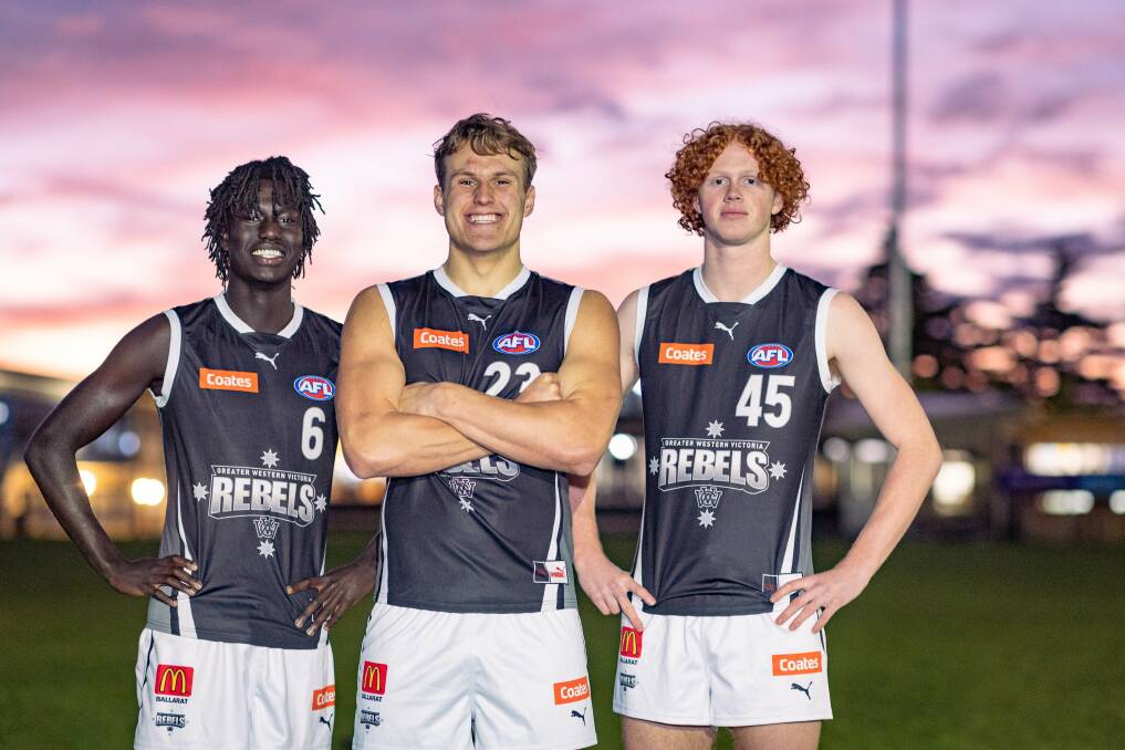 GWV Rebels' season is over which means Luamon Lual, George Stevens and Wil Rantall are available for South Warrnambool. Picture by Sean McKenna 