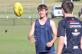 Jaiden Wells is making a spot for himself in Warrnambool's senior football side. File picture 