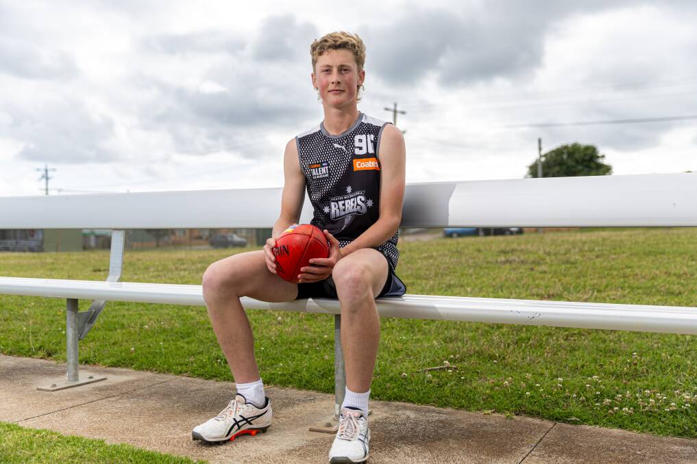 GWV Rebels-listed footballer Riley Holloway will make his Hampden league senior debut for Warrnambool in round one. Picture by Eddie Guerrero 