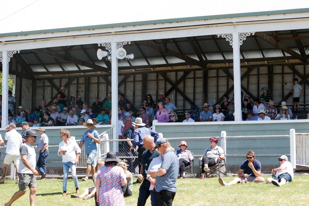 RACE DAY: Volunteers' efforts gave families and friends a chance to catch up at the Penshurst races. Picture: Anthony Brady