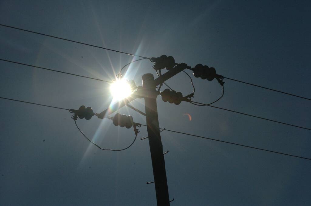 The cost of putting powerlines underground has blown out to $11 million. File picture
