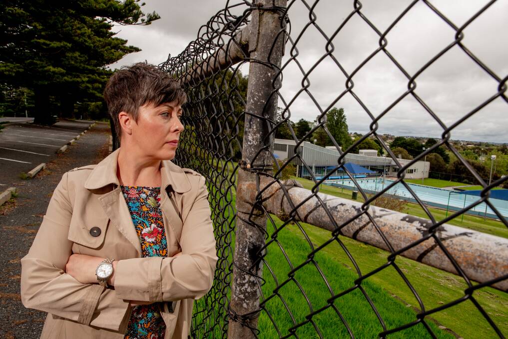 Warrnambool Swimming Club president Suzie Wellens is advocating for a longer outdoor pool season. File picture