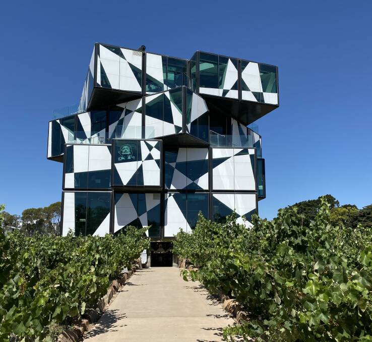 Will our new art gallery draw tourists like the McLaren Vale cube in South Australia.