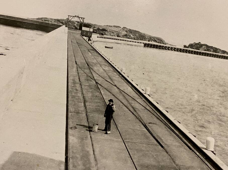 LEFT: The Warrnambool breakwater was plagued by financial troubles and its extension in 1913 led to a Royal Commission.