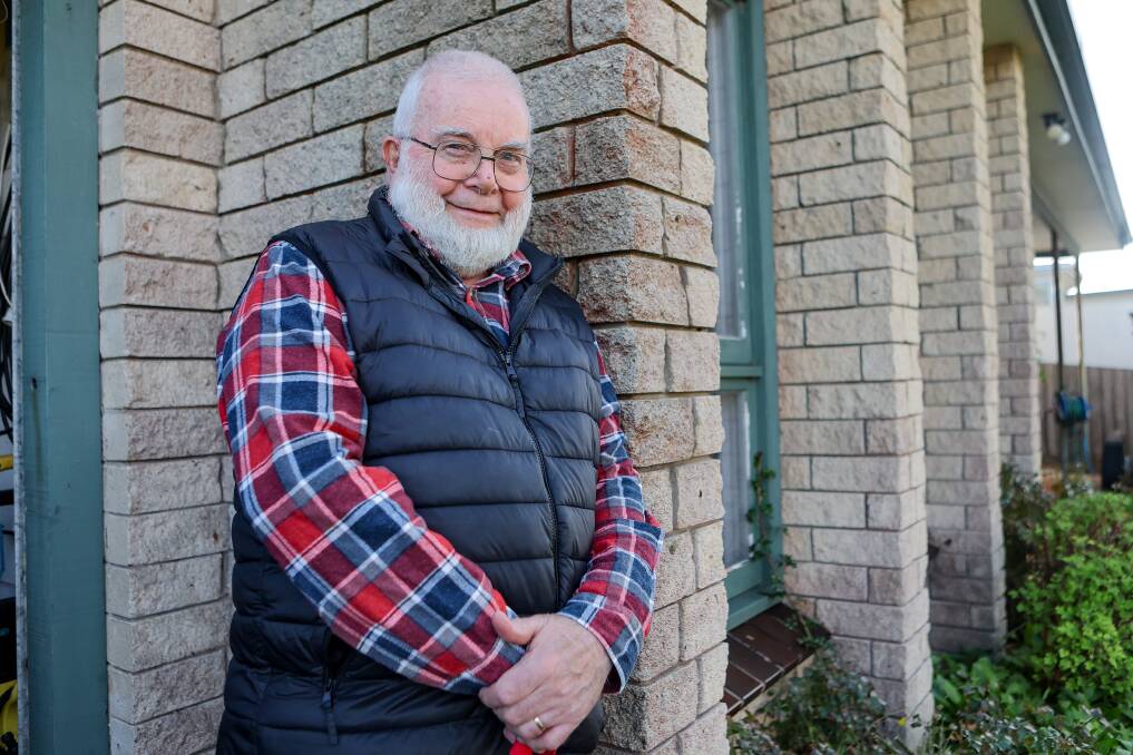 Warrnambool's David Hounslow has come off his diabetes medication after being insulin dependent for a decade when he changed his diet. Picture by Anthony Brady