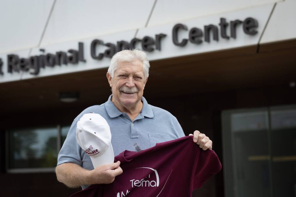 Bob McMillan is in remission but is still helping to raise money for Myeloma Australia. Picture by Sean McKenna