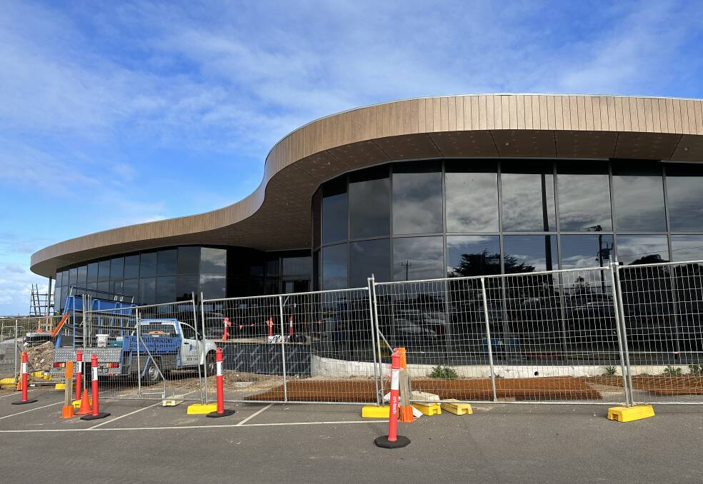 The new Warrnambool golf clubrooms are set to open mid-January.