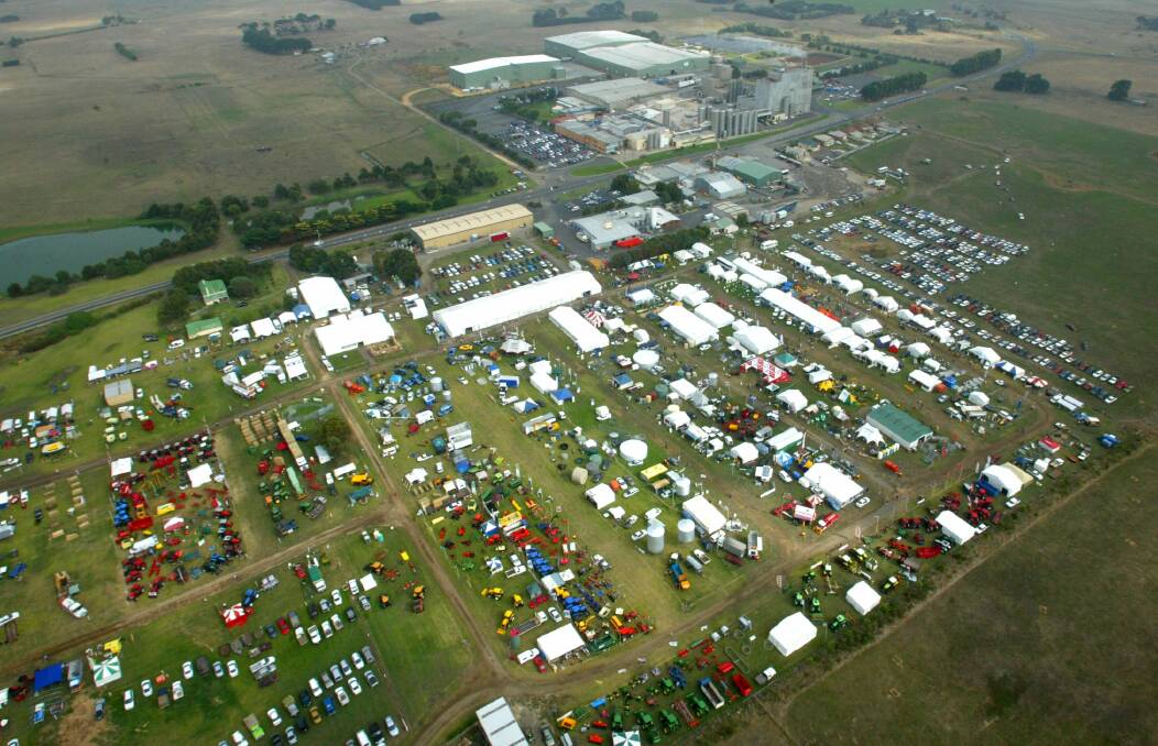 Hopes of reviving the field days are fading with the event unlikely to run next year. This aerial shot was taken at the height of its popularity.
