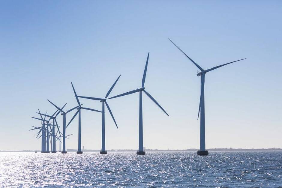 Offshore windfarms could soon be a common sight along the coast from Warrnambool to Portland. 