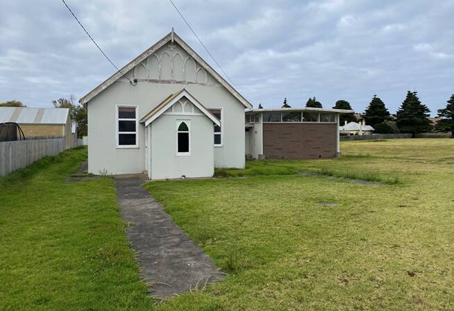 The former Dennington church would be renovated and neighbouring land turned into a 15-lot subdivision. Picture file