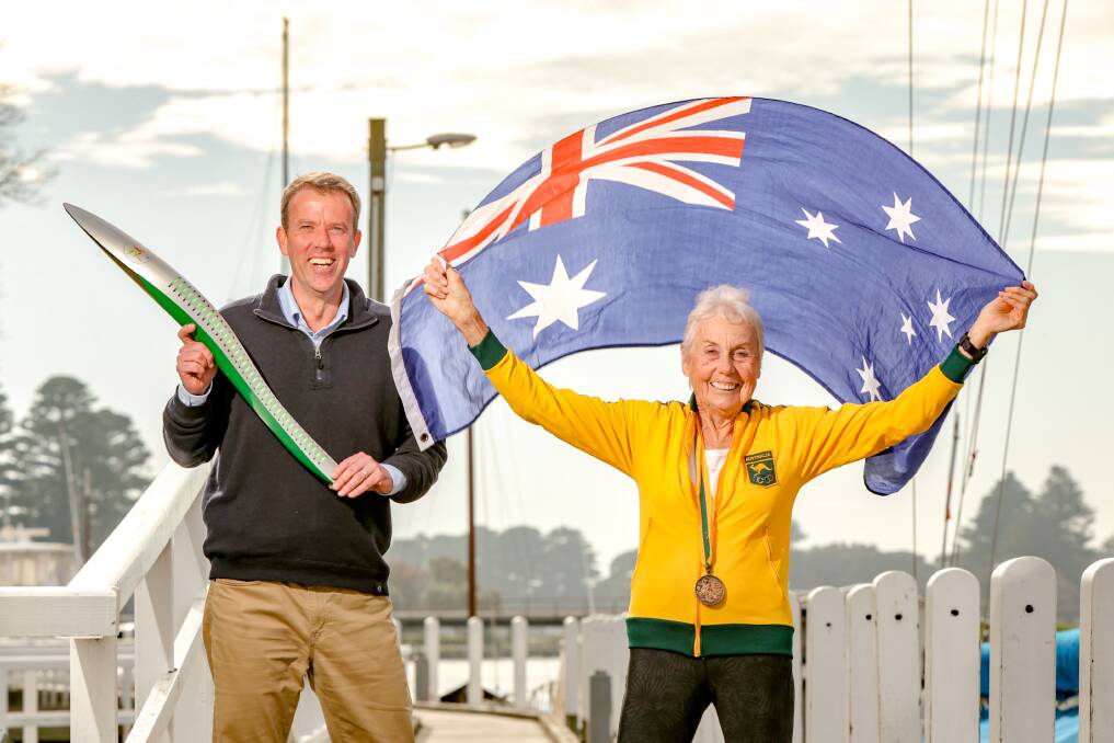 Member for Wannon Dan Tehan and Olympic and Commonwealth Games medalist Judy Pollock a year ago put forward the case for the region to host the marathon.