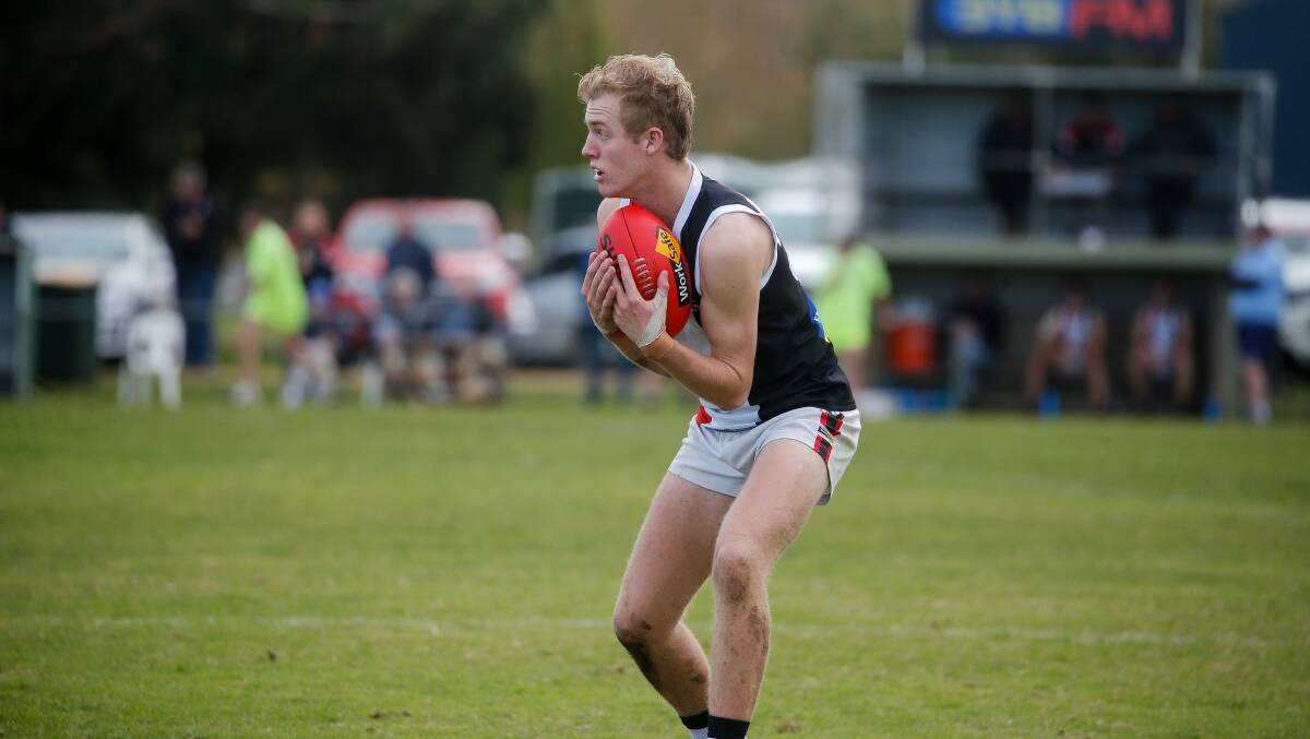 BRIGHT FUTURE: Koroit's Mac Petersen is one of the Saints' brightest prospects. Picture: Anthony Brady