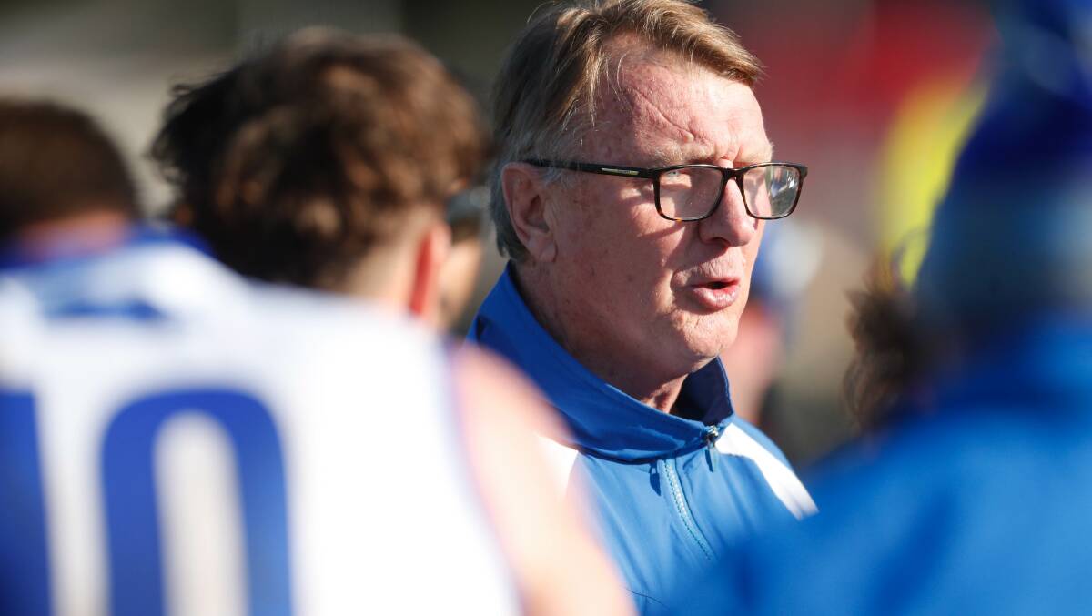 STILL SUPPORTIVE: Outgoing coach Gerard FitzGerald. Picture: Chris Doheny