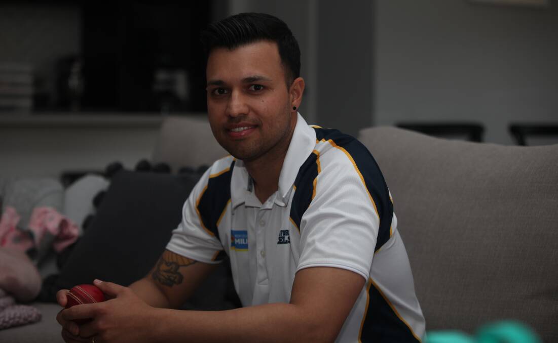 NEW BEGINNINGS: Warrnambool-based cricketer Chetan Sharma has restarted his career at Woodford after an eight-year break from the sport. Picture: Nick Ansell