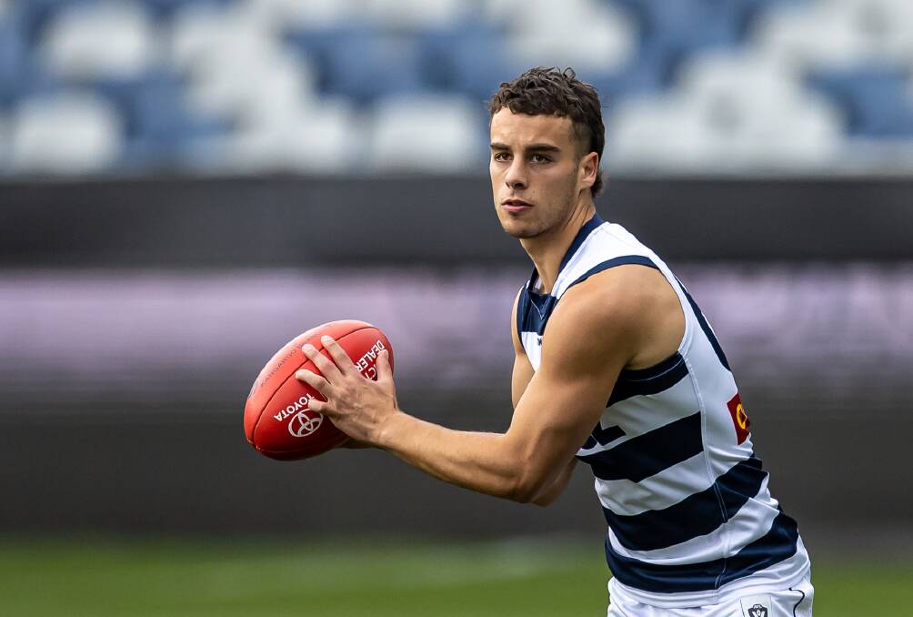 GETTING HIS CHANCE: South Warrnambool's Marcus Herbert will play his first VFL game on Thursday night. Picture: Arj Giese 