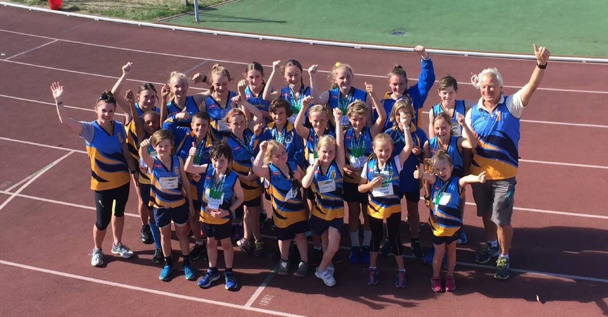 TEAM GOALS: Warrnambool Little Athletics Club will take a team of 22 athletes down to Melbourne for the state championships on March 16 and 17.
