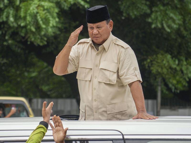 Prabowo Subianto said he was not satisfied with his country's "very tiring" democracy. (AP PHOTO)