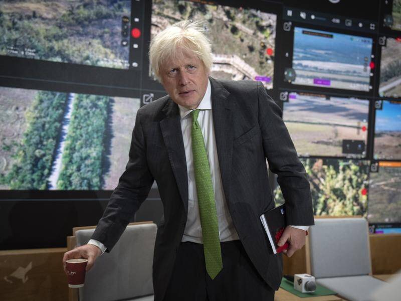 Former British prime minister Boris Johnson has taken up a new role as a Daily Mail columnist. (AP PHOTO)