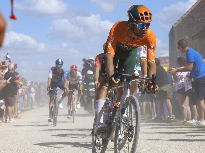 Australian cyclist Michael Matthews is steadily regaining form at the Tour de France. (EPA PHOTO)