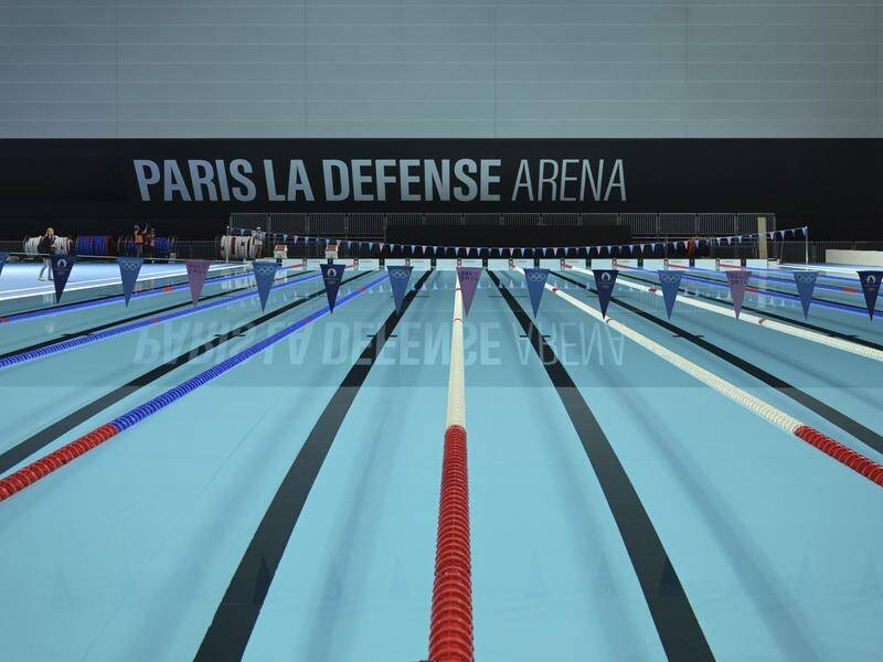 Chinese Olympic swimmers will be drug-tested eight times before using the Paris La Defense Arena. (AP PHOTO)