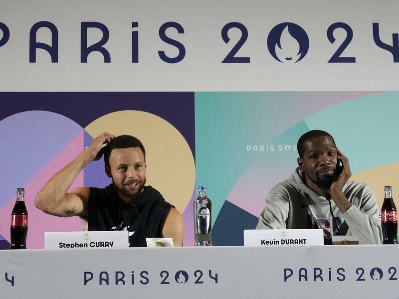 Steph Curry and Kevin Durant know they won't be handed Olympic gold on a platter. Photo: AP PHOTO