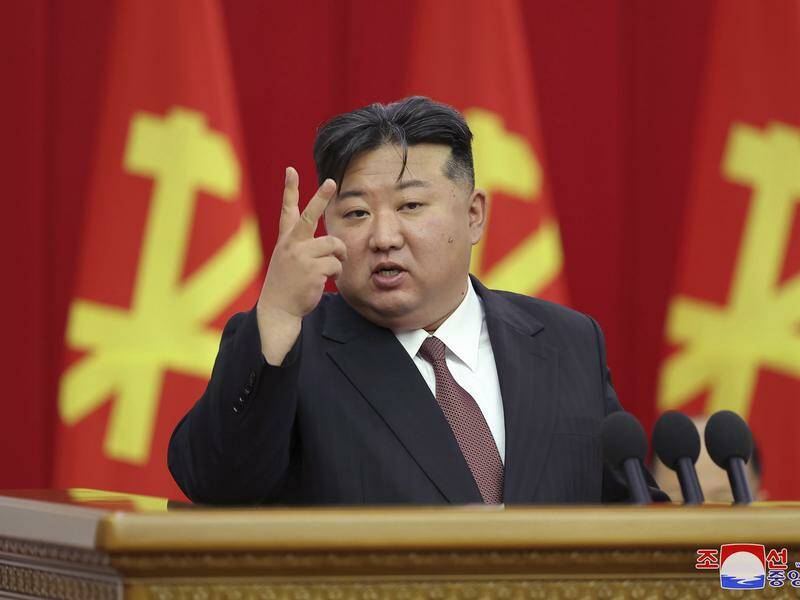 North Korea's Kim Jong-un says it is his generation's mission to build a "paradise for the people". Photo: AP PHOTO