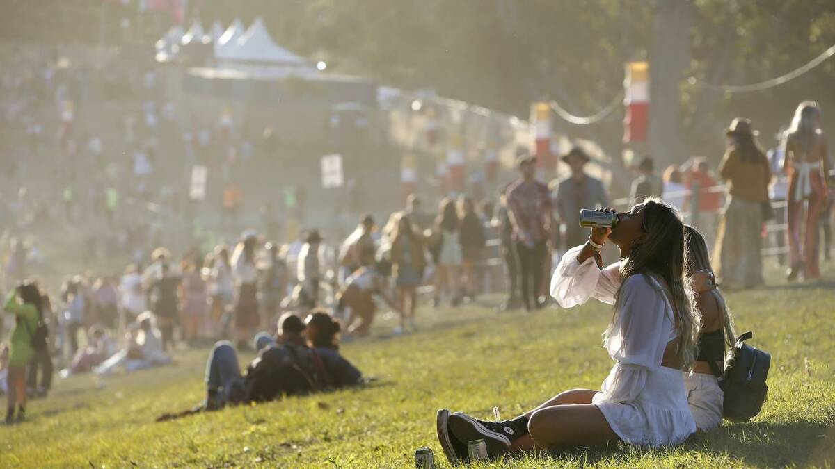 Big festivals such as Splendour in the Grass make up a large part of many bands' income. (Regi Varghese/AAP PHOTOS)