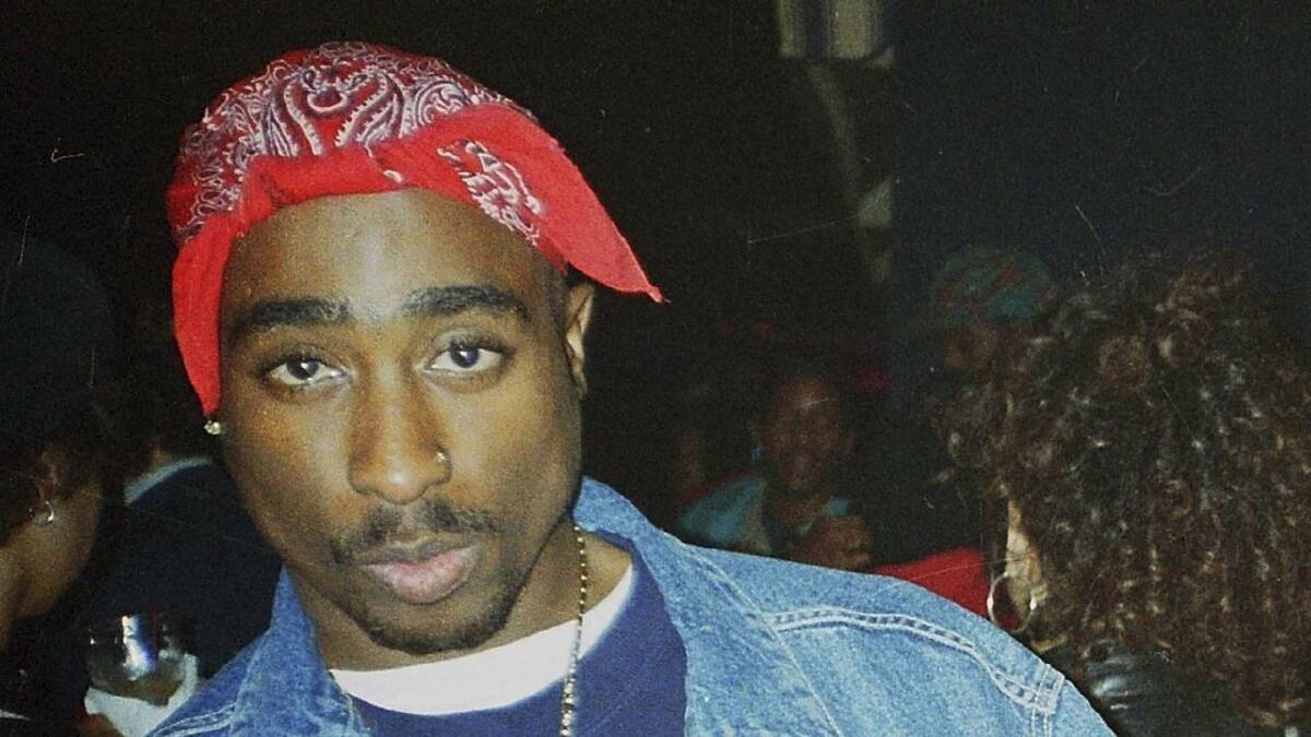 Rapper Tupac Shakur was shot and killed in Las Vegas in 1996. (AP PHOTO)
