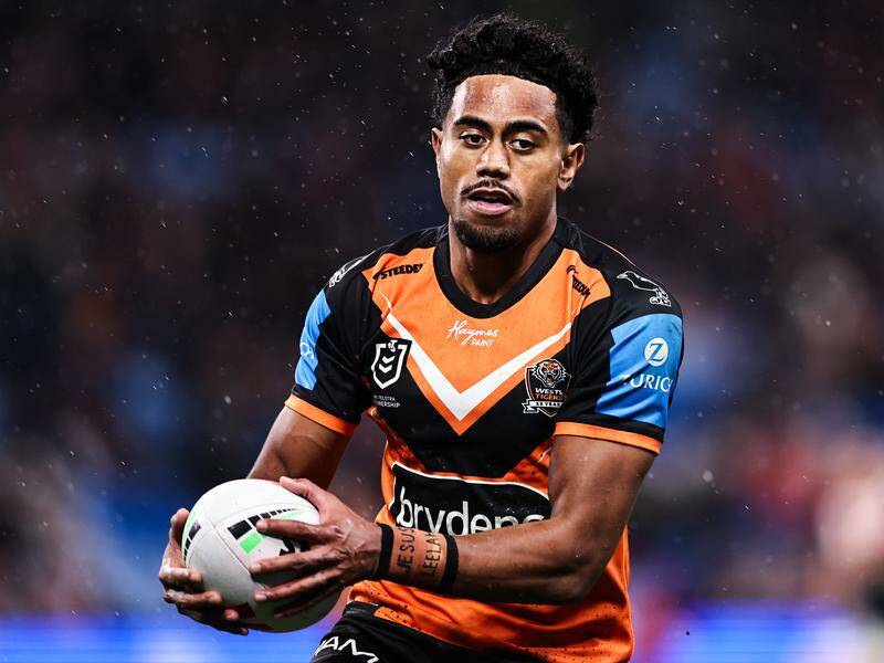 Jahream Bula has been one of the Tigers' shining lights in a torrid few years for the joint venture. Photo: Mark Evans/AAP PHOTOS