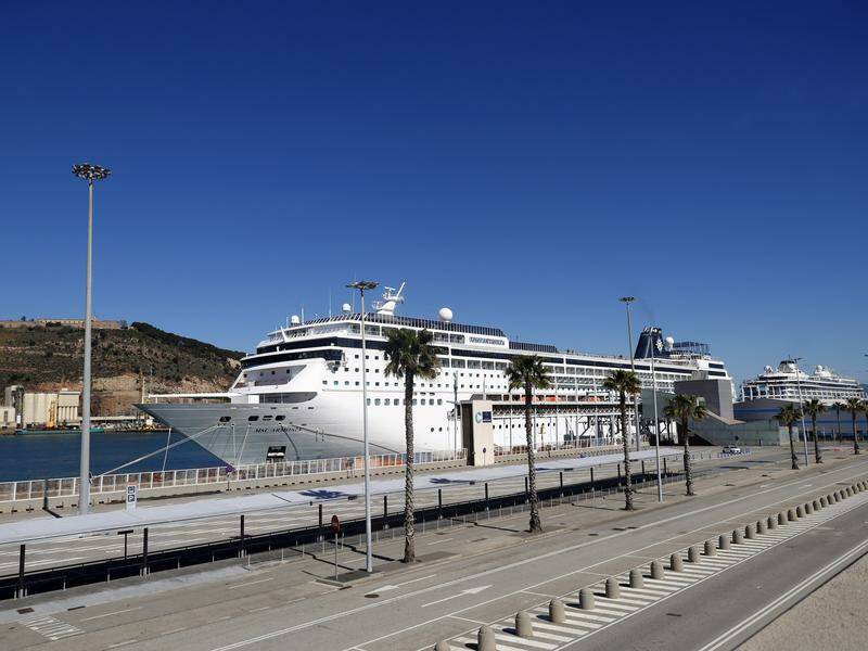 Bacelona's mayor has flagged the city will "substantially" raise the tax for stopover cruises. Photo: EPA PHOTO